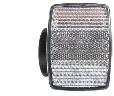 Stuur Mount Veilig Reflector Fiets Voor Achter Waarschuwing Rood/Wit Fiets Mountain Road Levert Meubi Ciclismo