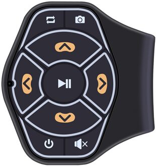 Stuurwiel Afstandsbediening Smartphone Fiets Bluetooth Auto Knop Media Accessoires Motorfiets X09