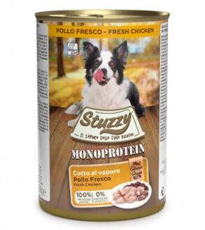 Stuzzy Monoproteïn Kip - Hond - Natvoer - Volledig voer - 6 x 400 gr