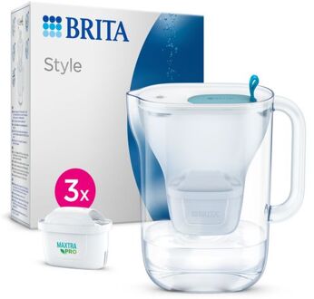 Style Blauw 2,4L + 3 MAXTRA PRO ALL-IN-1 waterfilters