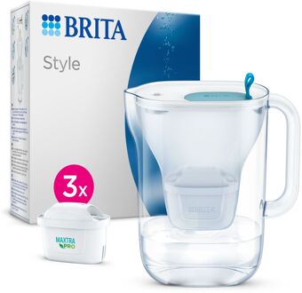 Style Blauw 2,4L + 3 MAXTRA PRO ALL-IN-1 waterfilters