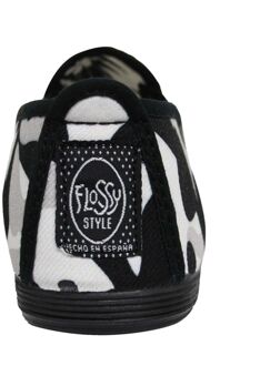 Style Camouflage Heren Camo Plimsolls Zwart/wit - EU 37 / UK 4