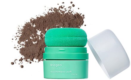 Style + Treat Dry Shampoo Puff - Tinted for Dark Hair 15g