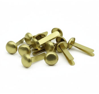 Stylex Splitpennen - 200x stuks - koper kleur - 19 mm - metaal