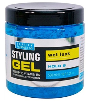 Styling Gel Beauty Formulas Wet Look Hair Gel - 500ml