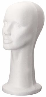 Styrofoam Foam Head Cap Hat Display Model Mannequin Pruik Haar Glazen