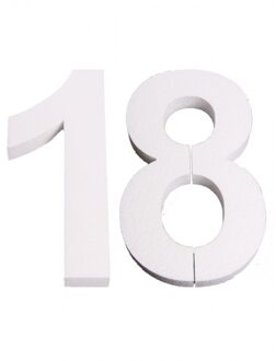 Styropor cijfer 18