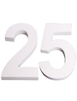Styropor cijfer 25