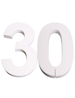 Styropor cijfer 30