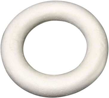 Styropor Ring Plant Kant Ø25cm Wit