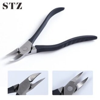 Stz Rvs Cuticle Nipper Vingernagel Teennagel Cutter Professionele Trimmen Clipper Schaar Nail Art Gereedschap Manicure #668