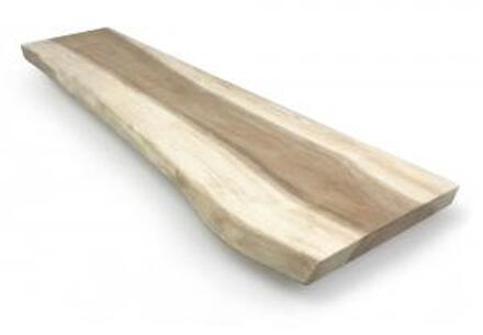 Suar boomstam plank 120 x 25 cm
