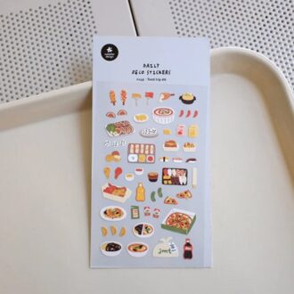 Suatelier design deco sticker, food trip #6