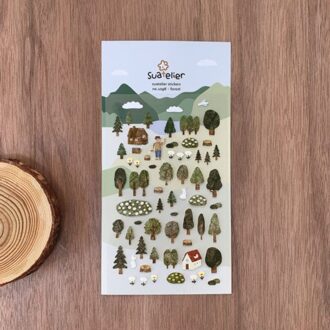 Suatelier design deco sticker, forest