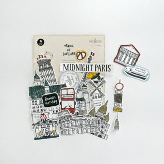 Suatelier design travel sticker, some where