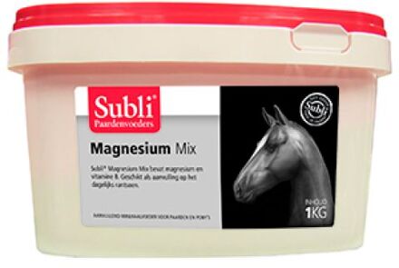 Subli Magnesium mix - Supplement - 1 kg - doos