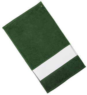 Subli-me golf handdoek - maat One size Groen