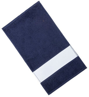 Subli-me golf handdoek Zwart - One size