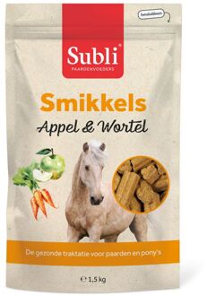 Subli Smikkels - snack - Appel - Wortel - 1,5 kg