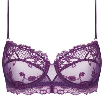 Sublime en Dentelle 1/2 cup Balconnet BH paars ACH3013 rode - 80C