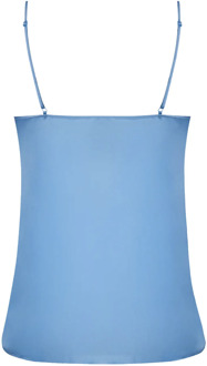 Sublime en Dentelle Spaghetti Top azuur blauw ALH4213
