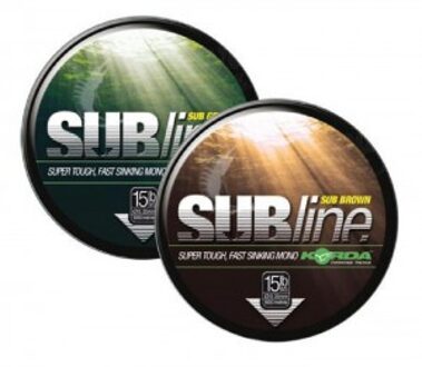 SuBline - Nylon Vislijn - Green - 10lb - 0.30mm - 1000m - Groen