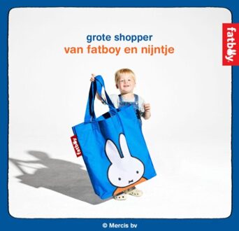 Succes Fatboy x nijntje totebag - blauw