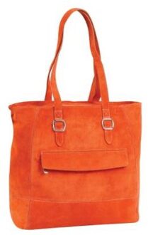 Succes schoudertas full color oranje