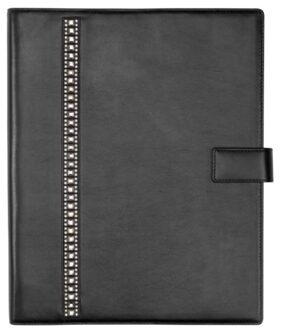 Succes schrijfmap a4 swarovski black panther zwart