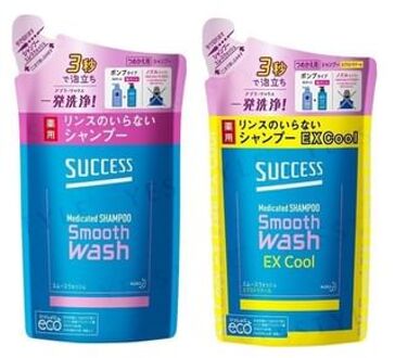 Success Shampoo Smooth Wash EX Cool - 320ml Refill