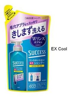 Success Shampoo Smooth Wash EX Cool - 320ml Refill