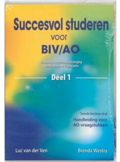 Succesvol Studeren Voor Biv/Ao / 1 En 2