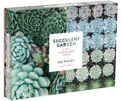 Succulent Garden 2-Sided 500 Piece Puzzle -  Sarah McMenemy (ISBN: 9780735355309)