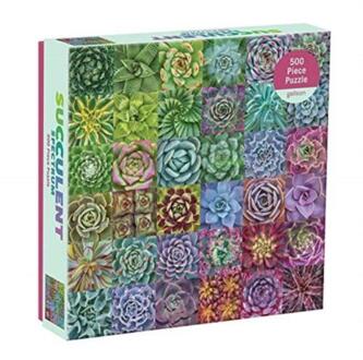 Succulent Spectrum 500 Piece Puzzle -   (ISBN: 9780735363427)