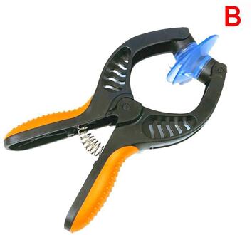 Sucker Tang Met Zuignap Mobiele Telefoon Lcd-scherm Opening Gereedschap Reparatie Hand Demontage Tool Screen Voor Iphone Reparatie T7W1 oranje