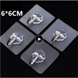 Suction Cup Door Hanger Sucker Hanger Wall Hooks Bathroom Transparent Towel Rails Kitchen Strong Home Bedroom Organization Hook