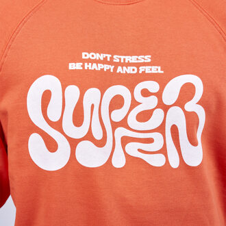 Sudadera Don't Stress Sweatshirt Oranje