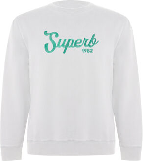 Sudadera Nieuw Vintage Sweatshirt Wit - 2XL