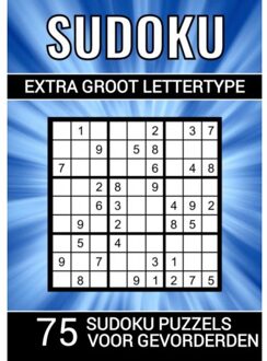 Sudoku Extra Groot Lettertype - 75 Sudoku Puzzels Voor Gevorderden - Puzzelboeken & Meer