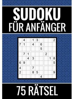 Sudoku Für Anfänger - 75 Rätsel (Einfach) - Sudoku Puzzlebücher