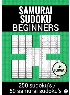 Sudoku Makkelijk: SAMURAI SUDOKU - nr. 19 - Puzzelboek met 100 Makkelijke Puzzels voor Volwassenen en Ouderen