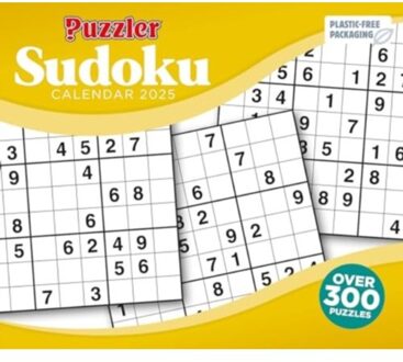 Sudoku, Puzzler Box Calendar 2025 - Calendars, Carousel