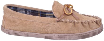 Suède Alberta Slipper / Herenslippers (Beige) - EU 43 / UK 9