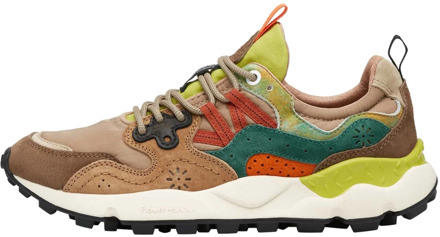 Suede and fabric sneakers Yamano 3 UNI Flower Mountain , Multicolor , Unisex - 36 Eu,44 Eu,42 Eu,38 Eu,40 Eu,41 Eu,43 Eu,45 Eu,37 Eu,39 EU