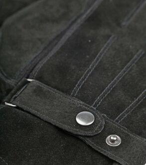 Suede Handschoen Zwart