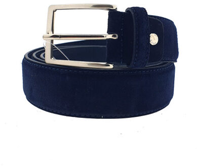 Suède Heren Riem Of2035 Giorgio , Blue , Heren - 105 Cm,115 Cm,95 CM