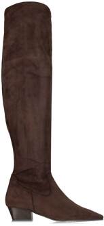 Suede laarzen Olivia  bruin - 37,