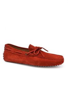 Suède loafers Rood - EU 42