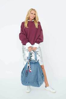 Suede shopper Lola  bruin