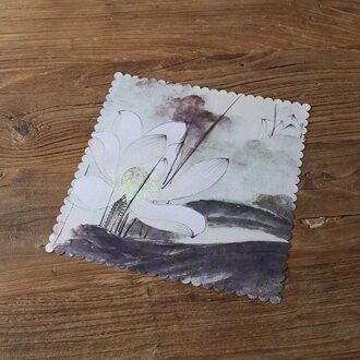 Suede Vierkante Verdikte Katoen Wateropname Geschilderd Thee Servet Huishouden Kung Fu Thee Accessoires Thee Handdoek Mat Thee ClothZH570 color4